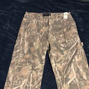 Abercrombie & Fitch Men's Camouflage Carpenter/Cargo pants